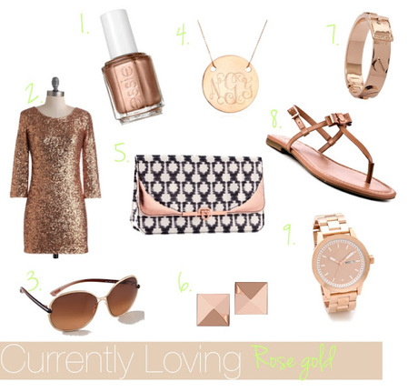 Currently Loving Rose Gold