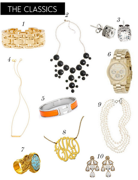 Ten Classic Jewelry Pieces
