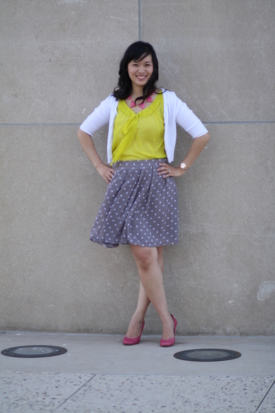 Neon and Polka Dots