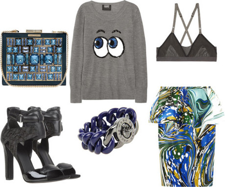 Guilty Pleasures by ralucadu featuring sequin topsMarkus Lupfer...