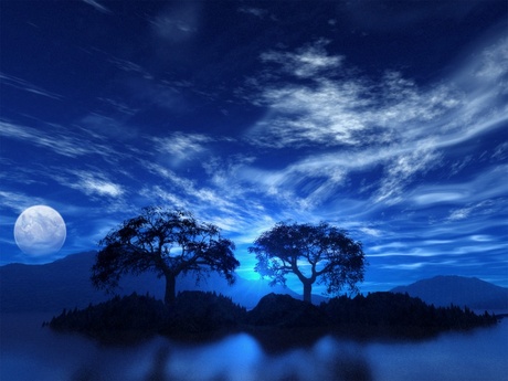 Blue is the new black