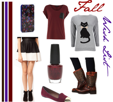 Friday's Fancies: Fall Wish List