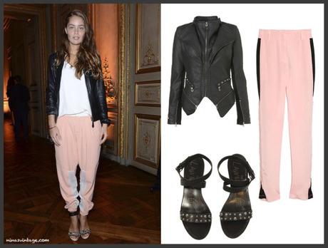 LOOK OF TONIGHT: PINK TROUSERS
