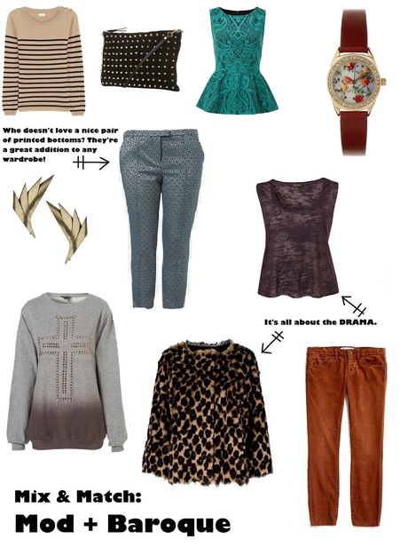 Mix & Match: Mod Meets Baroque