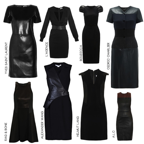 8 Dresses: The Leather Look