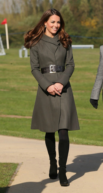 Duchess of Cambridge attended the official launch of The Football Association's National Football Centre