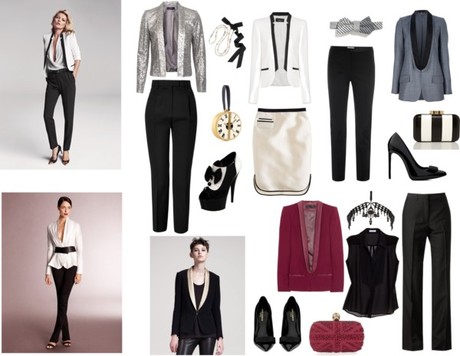 Tuxedo styling for the holidays