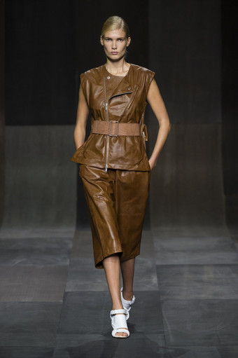 Wearing Leather