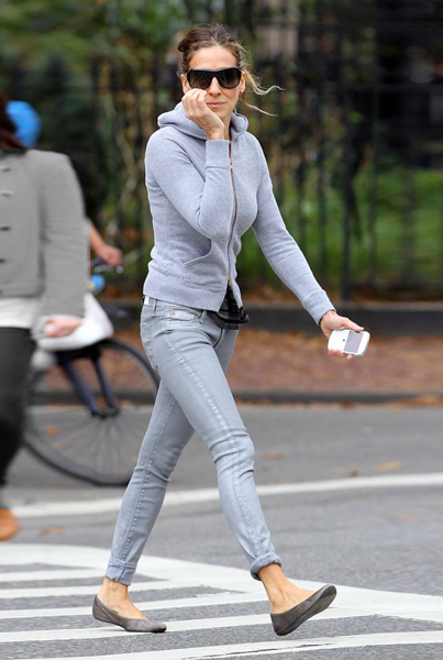Sarah Jessica Parker in Hudson Jeans