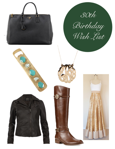 On My Wish List: My Birthday