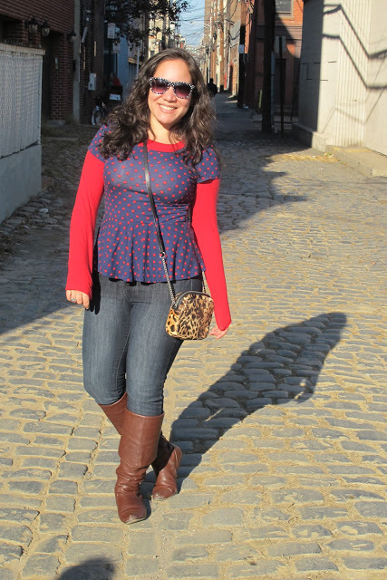 {Haute Outfit} Cherry Polka Dots