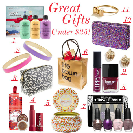 Great Gifts Under $25