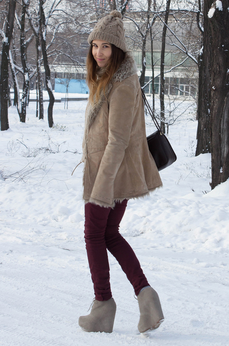 burgundy winter