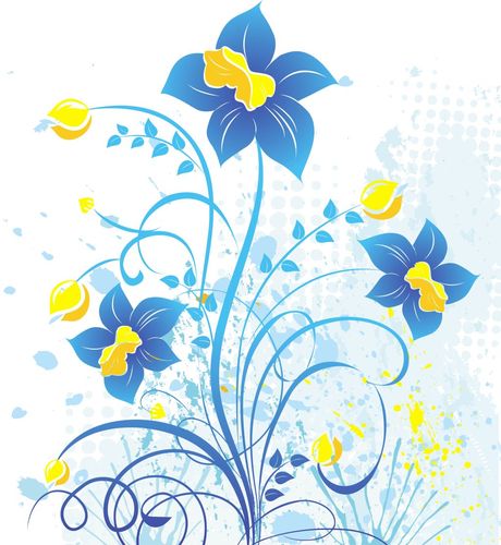 Blue and Yellow