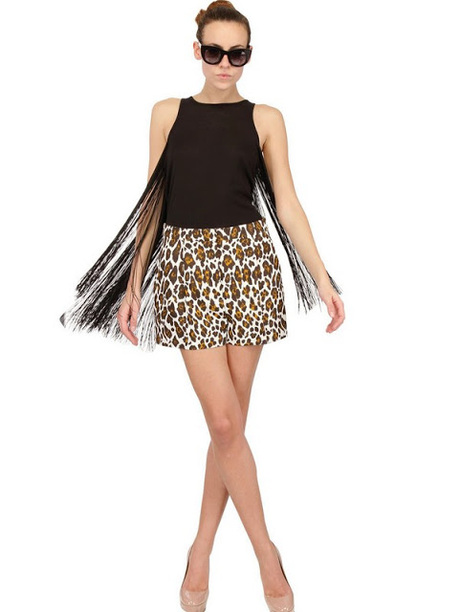 Leopard Shorts