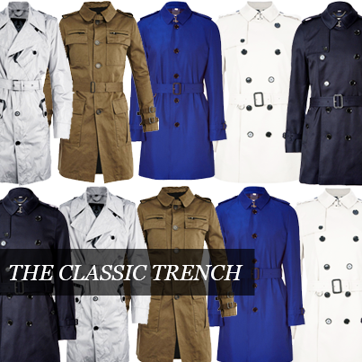 FOR THE GENTS - THE CLASSIC TRENCH