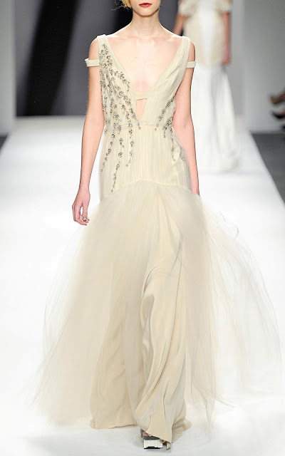 Floral Beads Gown