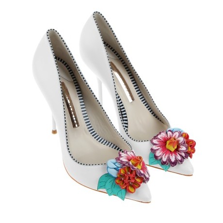 Shoe of the Moment: Liza Flower Pump by Sophia Webster