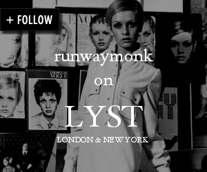 Follow runwaymonk's fashion picks on Lyst