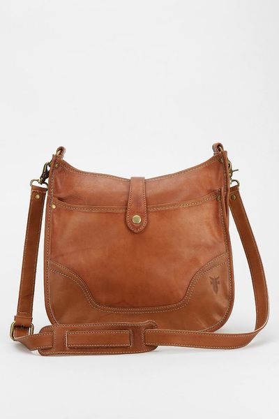 Frye Campus Leather Crossbody Bag in Brown