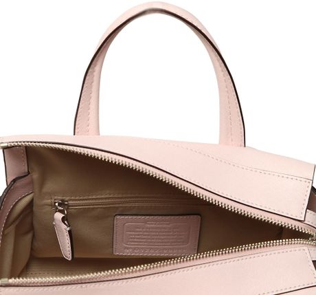 pink handle bag