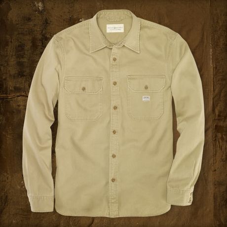 ralph lauren khaki shirt
