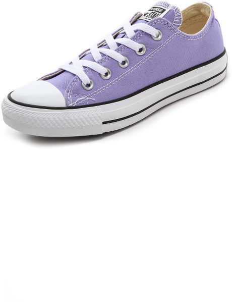 Converse Low Top Ox Sneakers Lavender in Purple (Lavender) | Lyst