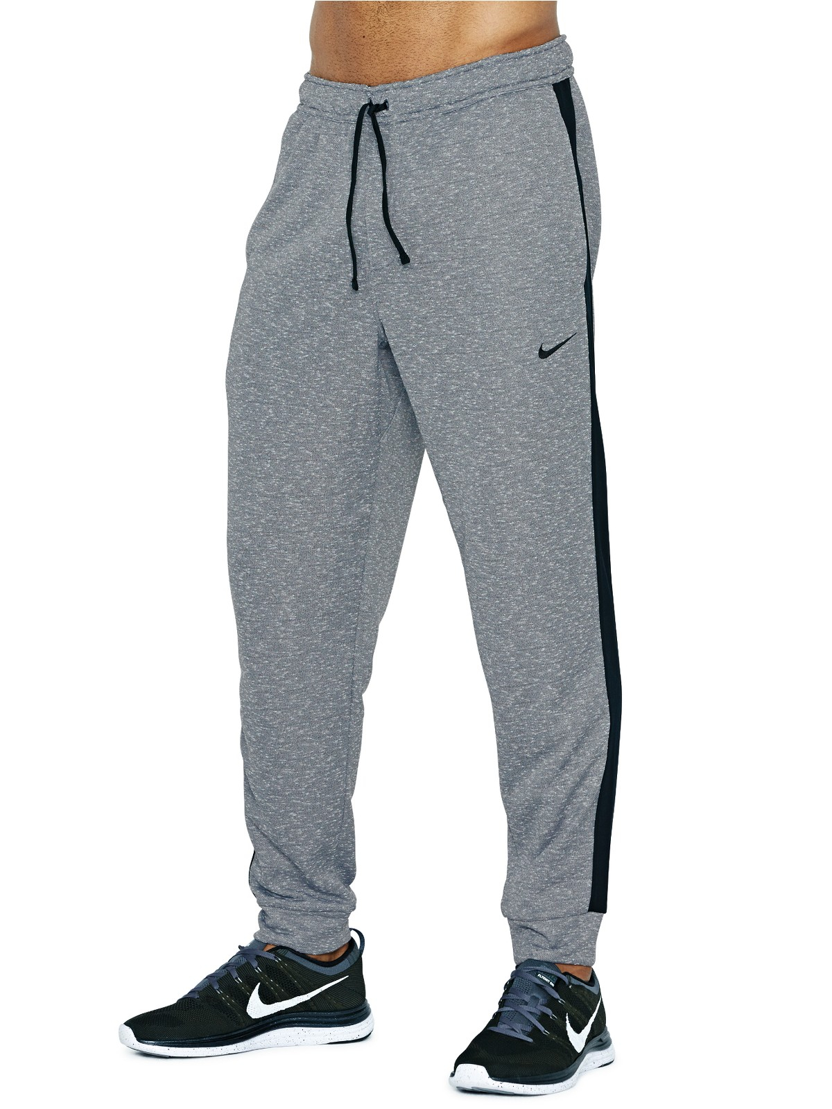 nike gray track pants