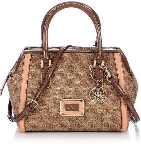 guess logo satchel handbags