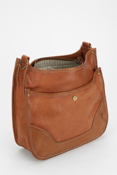 Frye Campus Leather Crossbody Bag in Brown | Lyst