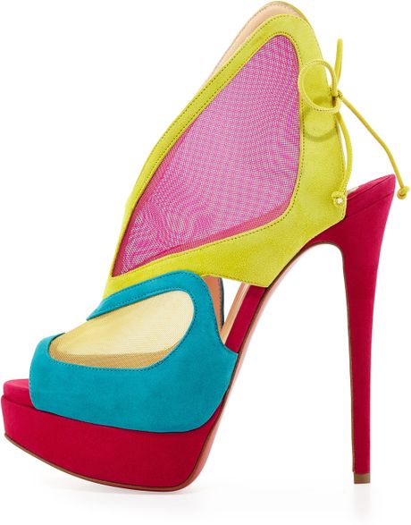red sole platform shoes