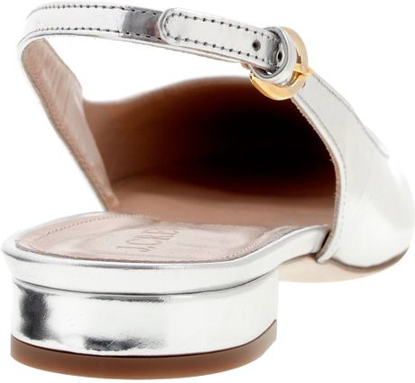 j crew slingback flats