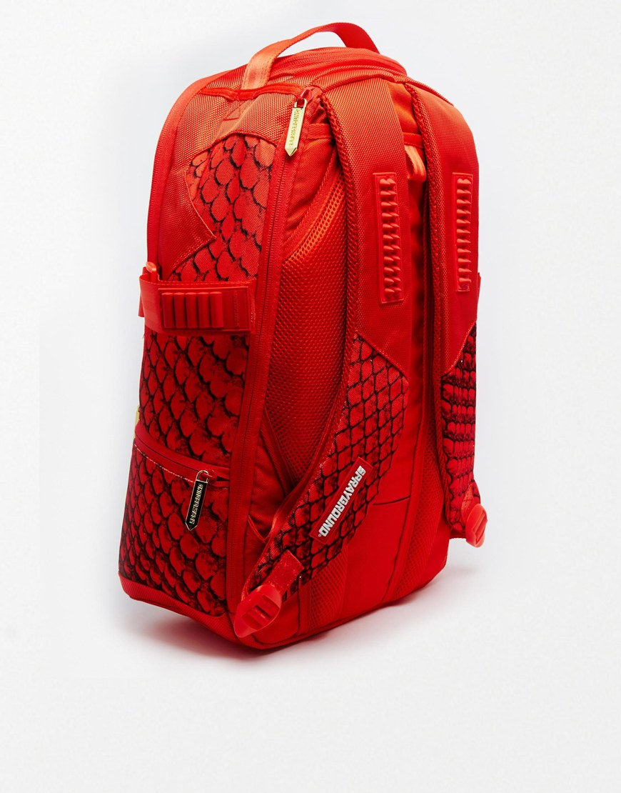 Sprayground Ryhton Backpack in Red for Men | Lyst