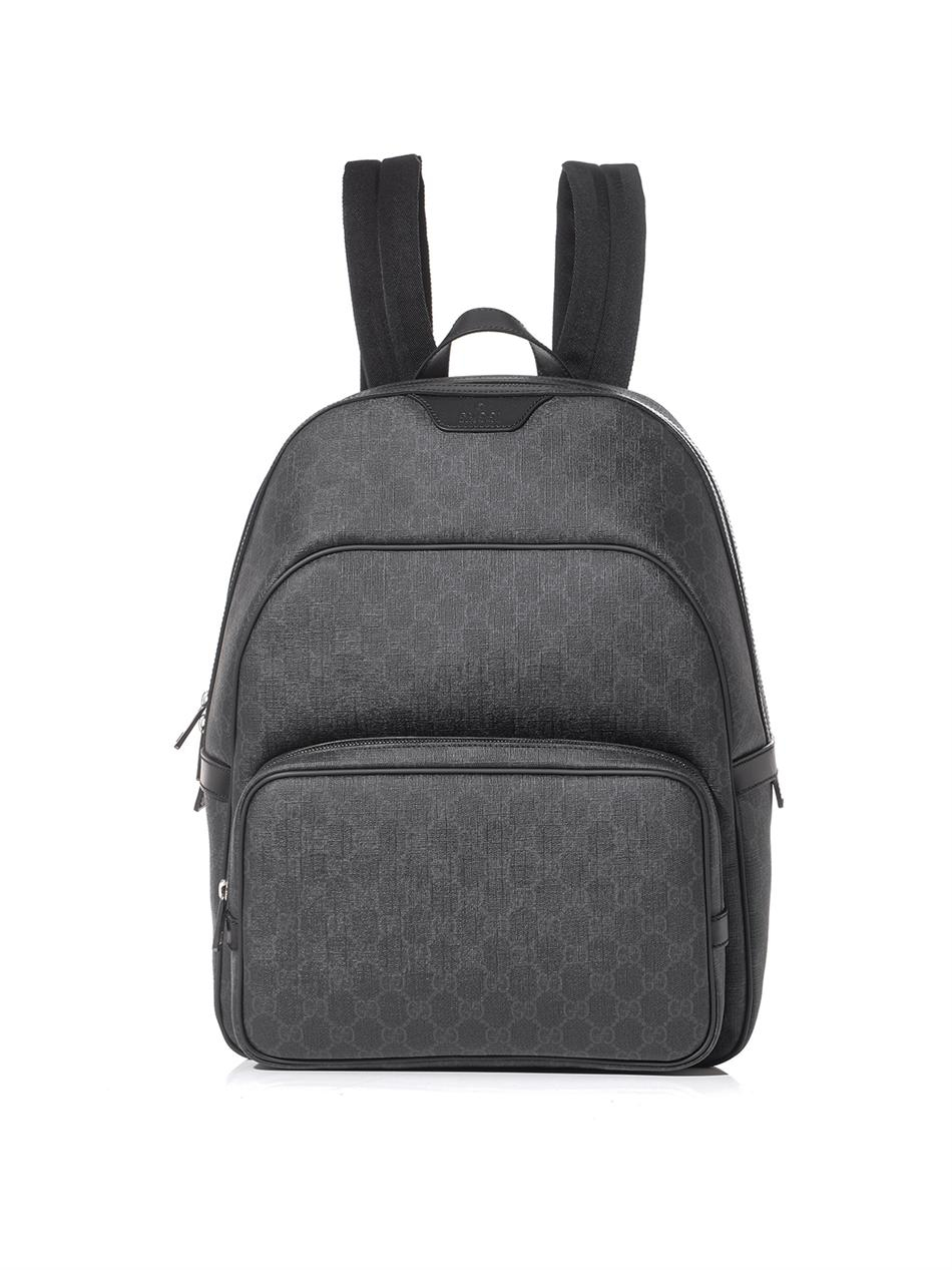 Gucci Gg Supreme Backpack in Gray for Men (Grey) | Lyst