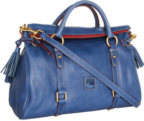 dooney and bourke satchel blue