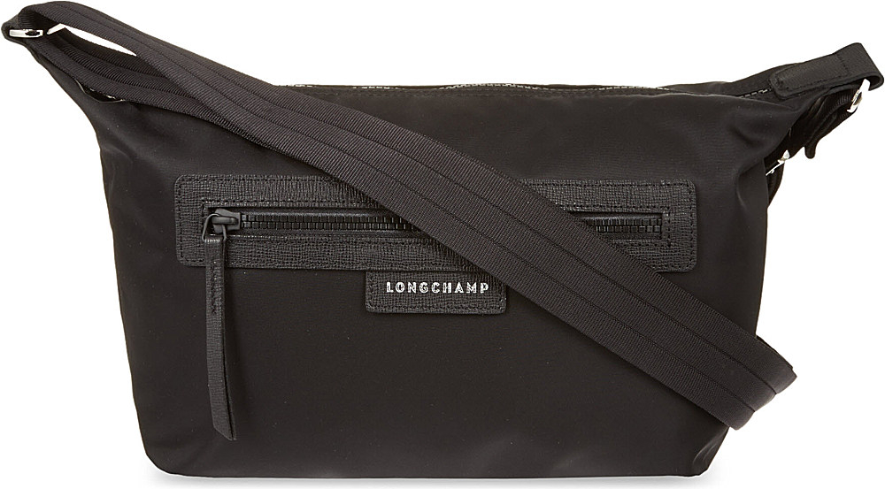 Longchamp Le Pliage Neo Cross Body Bag Black in Black Lyst