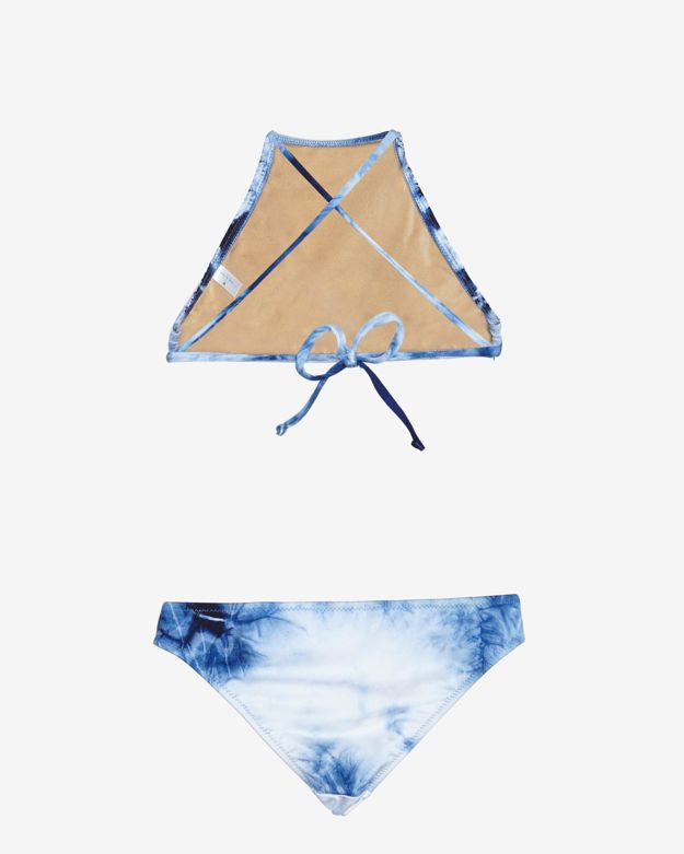 Lyst Made By Dawn High Racer Cloud Print Bikini