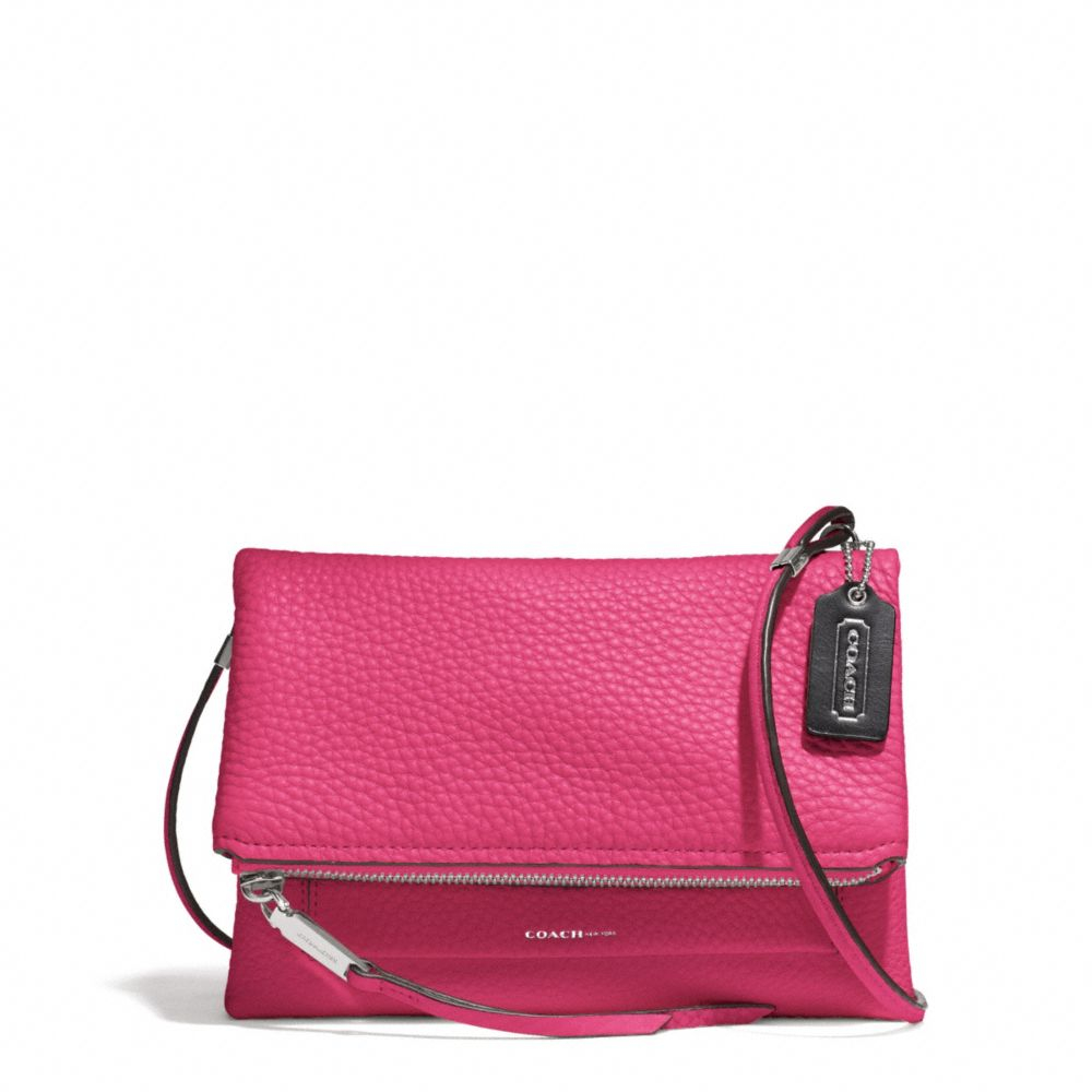 Coach The Urbane Crossbody Bag in Pebbled Leather in Pink (FUCHSIA) | Lyst