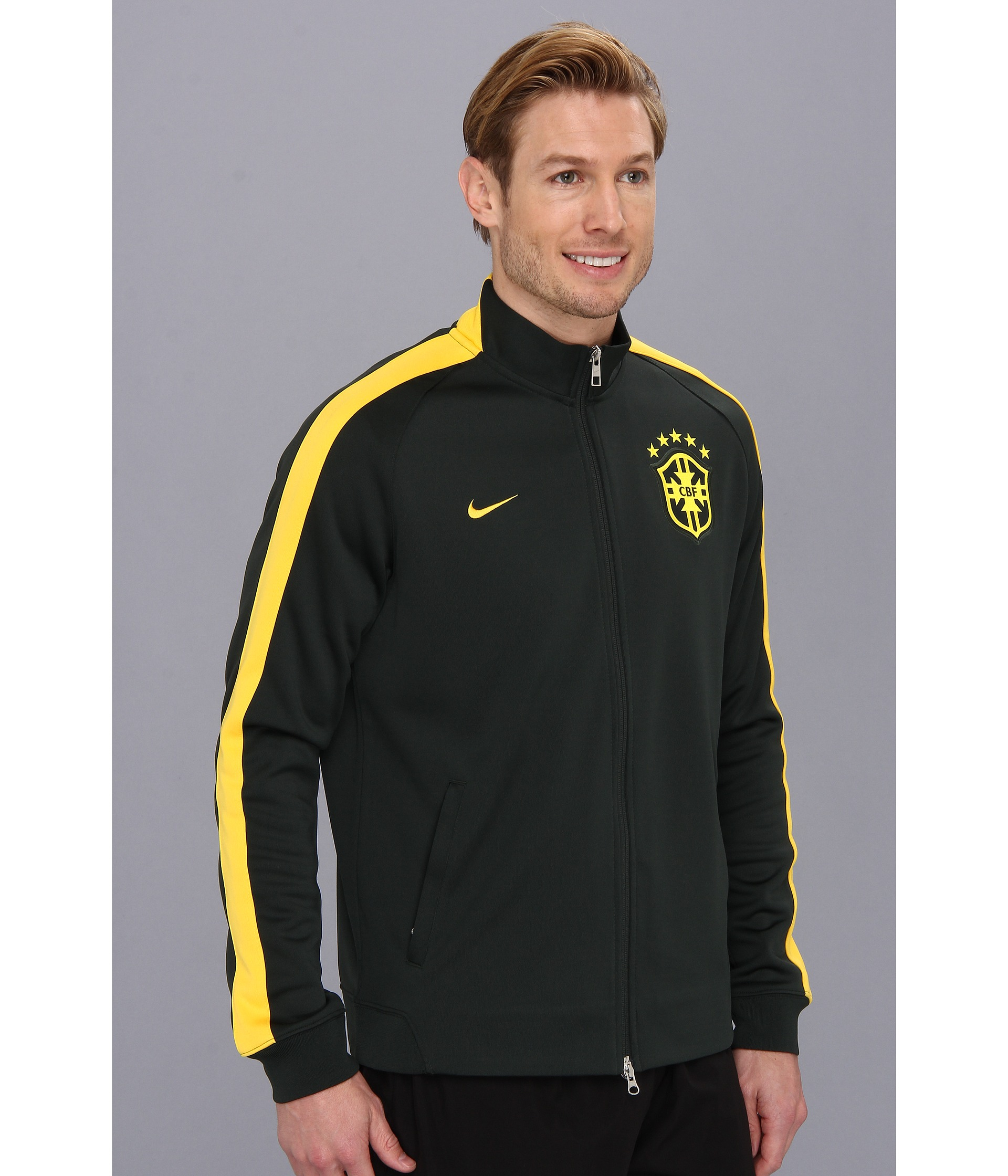 Nike N98 Brazil Authentic Track Jacket in Yellow for Men (Black Spruce/Varsity Maize ...1920 x 2240