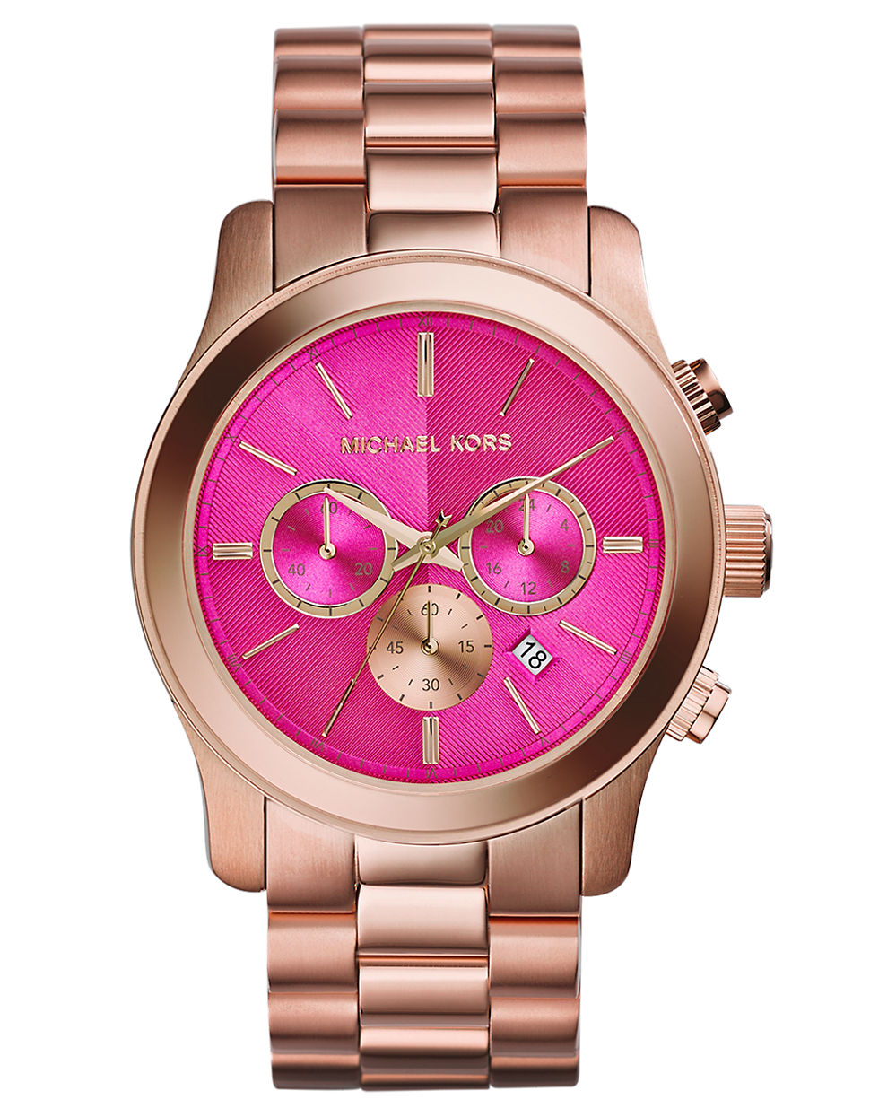 michael kors pink smartwatch