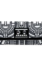 Holly Fulton Cotton Panama Clutch Bag