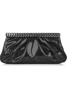 Christian Louboutin Kathena Metallic Leather Clutch - Lyst