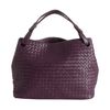 Bottega Veneta Violet Woven Nappa Cinched Tote in Purple (violet) - Lyst