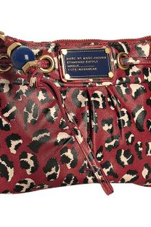 Marc By Marc Jacobs Strawberry Cordial Leopard Print New Q Wristlet Clutch - Lyst