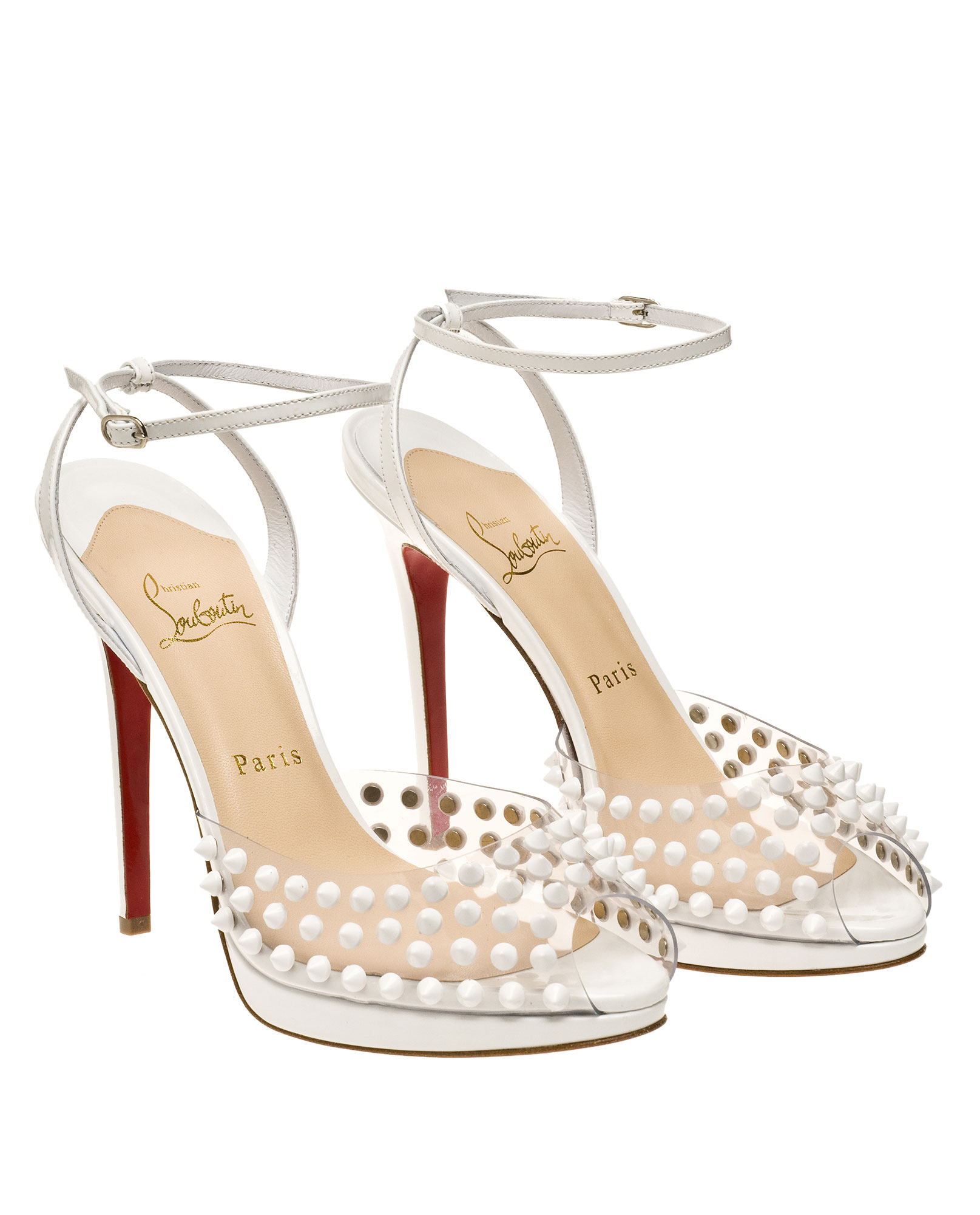 louboutin studded sandals