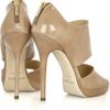 Jimmy Choo Private Patentleather Sandals in Beige (nude) - Lyst