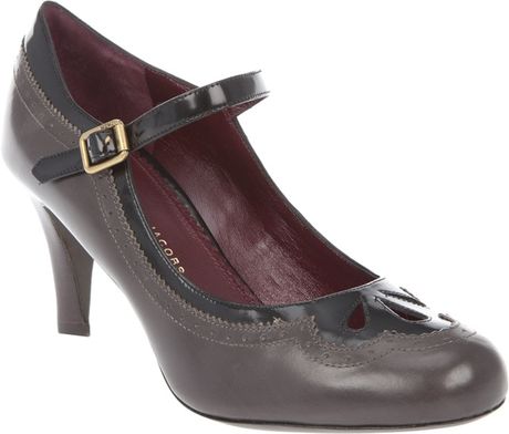Marc By Marc Jacobs Mary Jane Shoe in Gray (grey) | Lyst