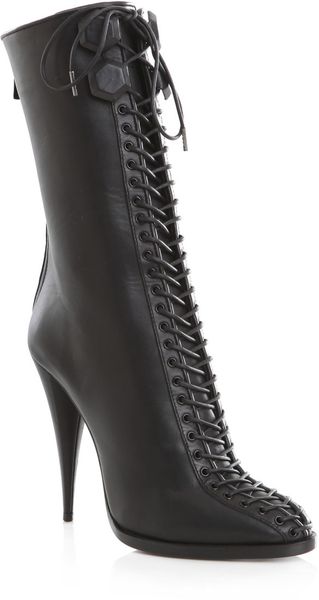 Givenchy Lace Up Boots - Lyst