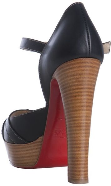 christian louboutin ankle strap