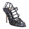 Manolo Blahnik Coffee Leather Amacha Strappy Sandals in Brown (coffee) - Lyst